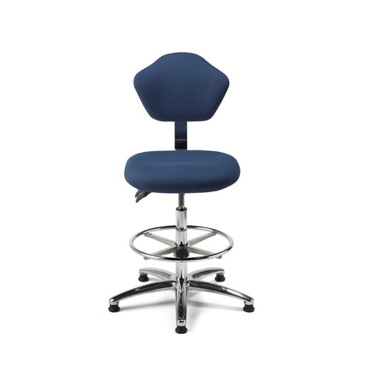 Strada ESD fabric draughtsman chair