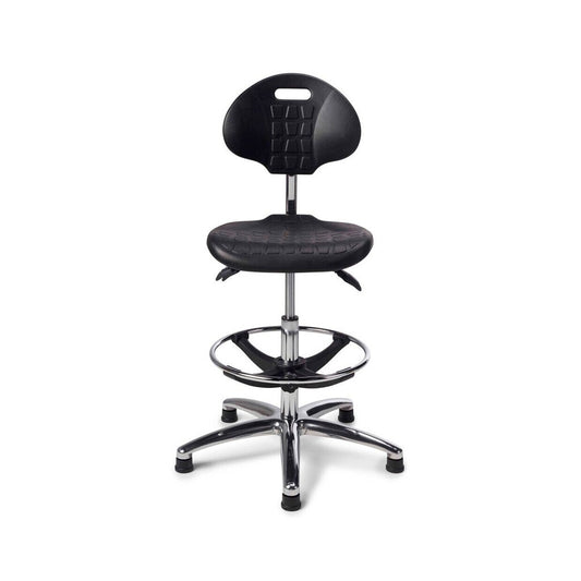 ePU mid height lab chair