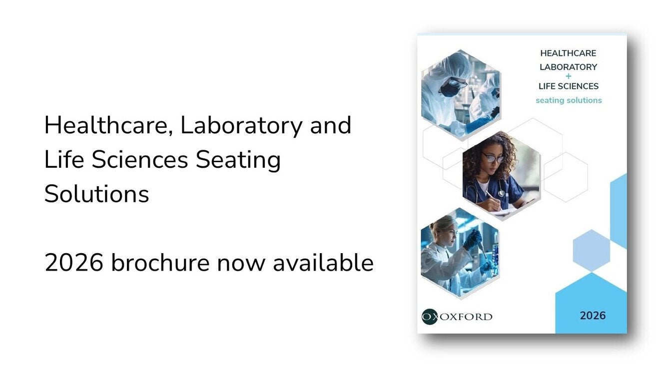Brochure for Healthcare, Laboratory and Life Sciences Seating Solutions from Oxford Seating
